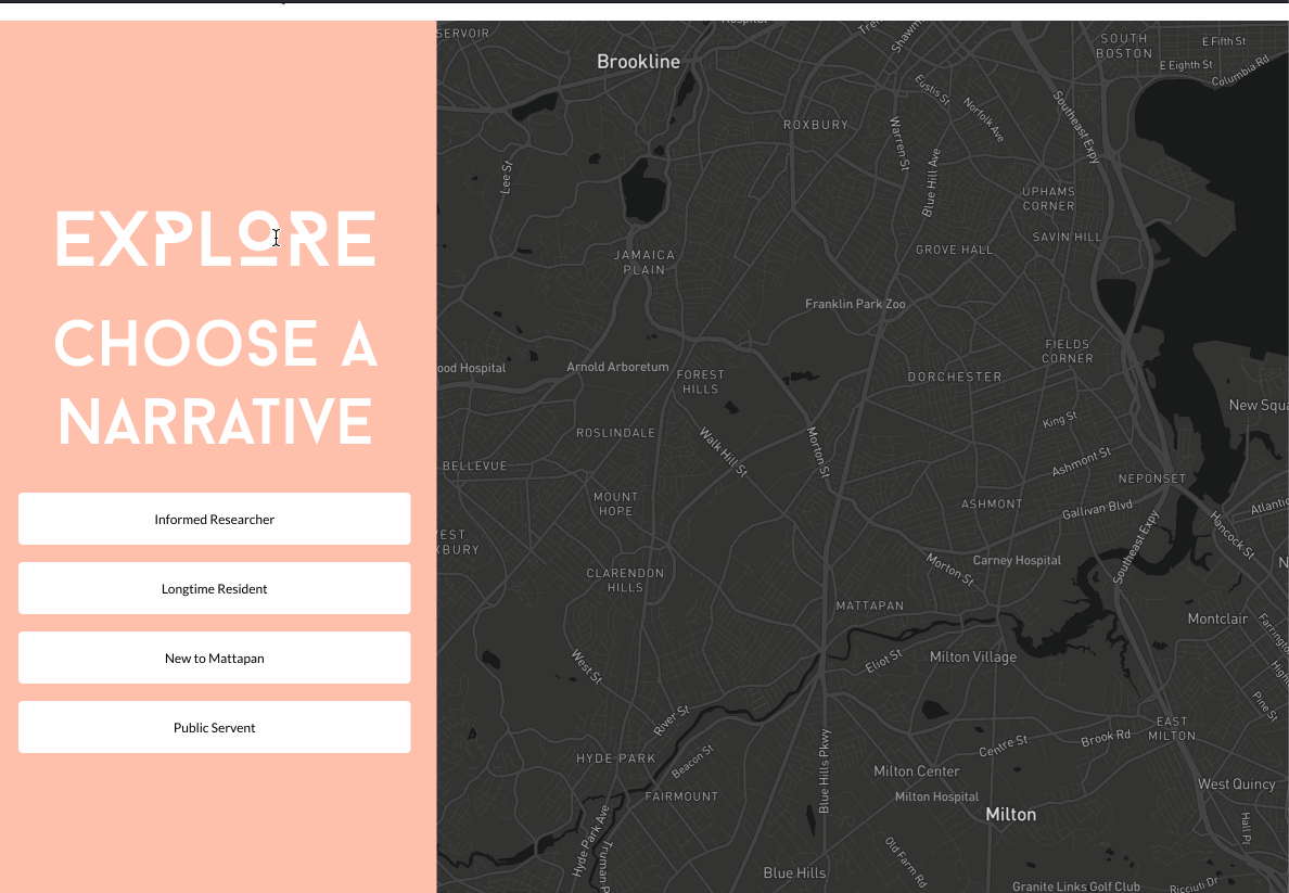 Mattapan Mapping Project Narratives